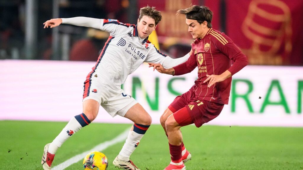 roma genoa foto